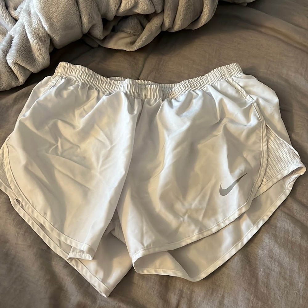 White Nike Shorts